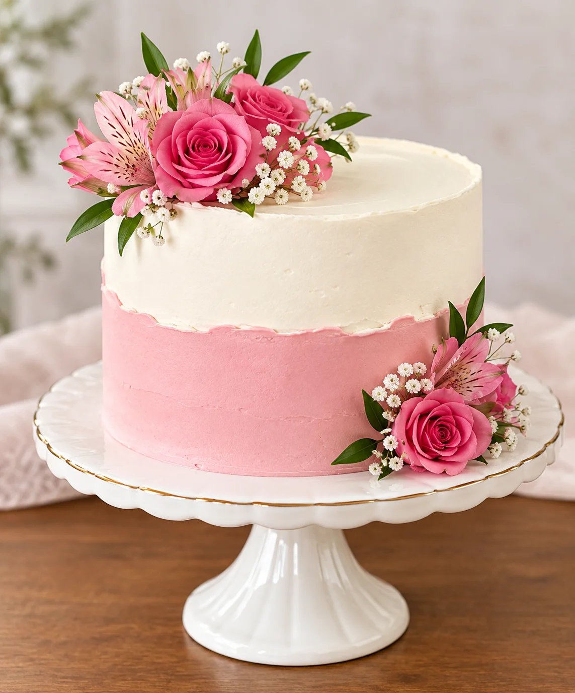 Bolos com decoração exclusiva com flores